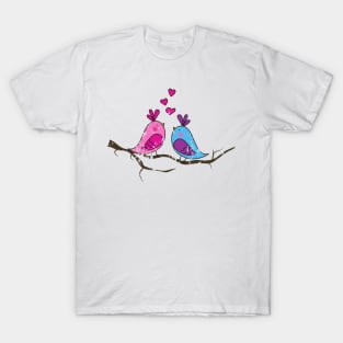 Retro Vintage Grunge Valentine's Day T-Shirt